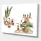 Designart - Indoor House Plants Urban Jungle III - Traditional Canvas Wall Art Print